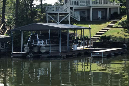 Docks and roof systems