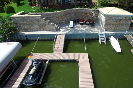 Docks and roof systems