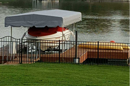 Docks and roof systems