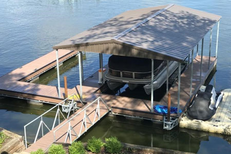 Docks and roof systems